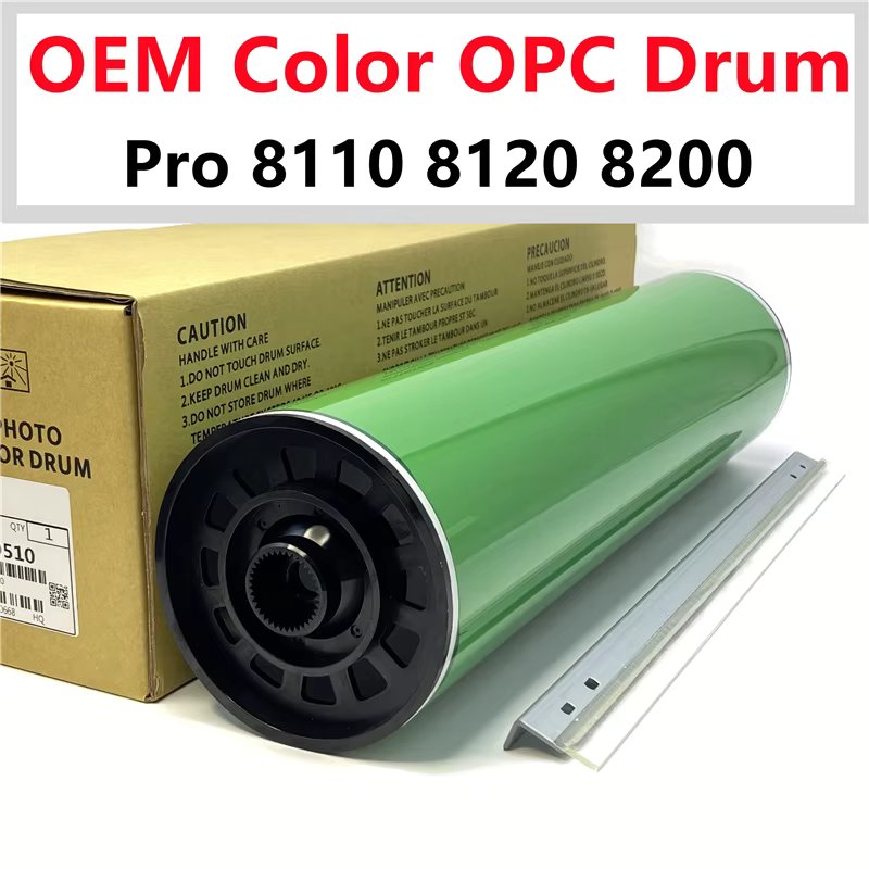 D179-9510 Pro 8110 OEM Color OPC Drum For Ricoh PRO 8110 8100EX 8100S 8100 8120S 8200 8210 D179-3581 Drum Cleaning Blade