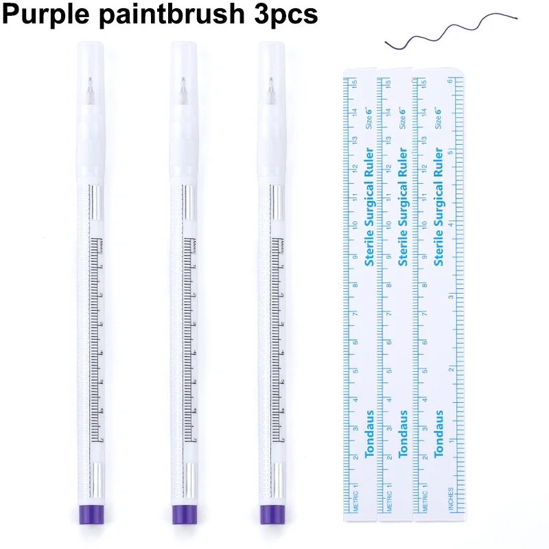 Purple 3pcs