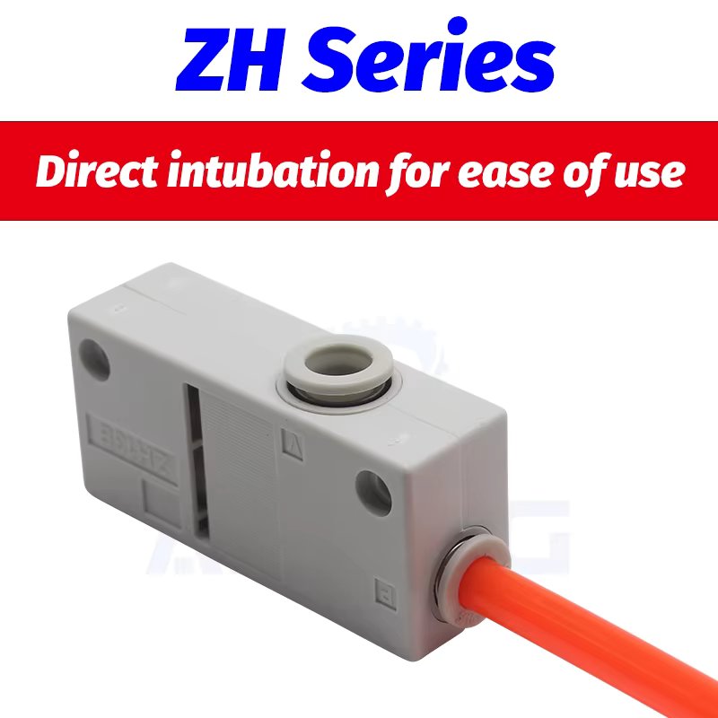 smc type Direct intubation Vacuum Ejector Box Type Built-in Silencer Body Ported ZH05BS-06-06 ZH13BS-08-10 ZH10BL-06-06