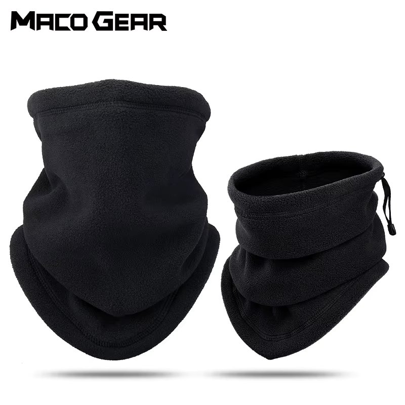 Winter Sports Thermal Bandana Half Mask Face Cover Hiking Cycling Training Snowboard Ski Neck Warmer Gaiter Tube Scarf Women Men