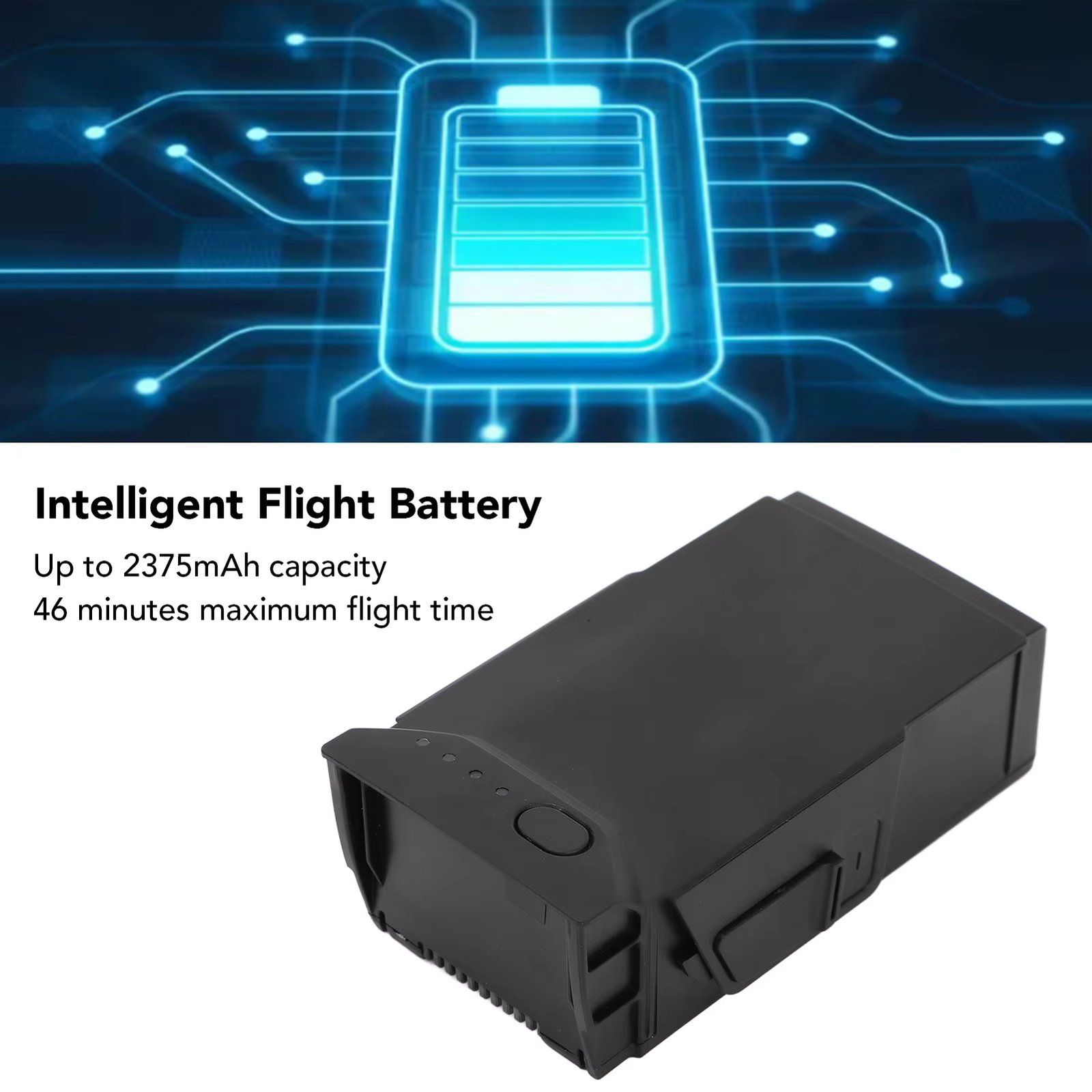 Intelligent Flight Battery Plastic Shell Long Endurance Lithium Ion Real Time Report Drone Intelligent Flight Battery for UAV