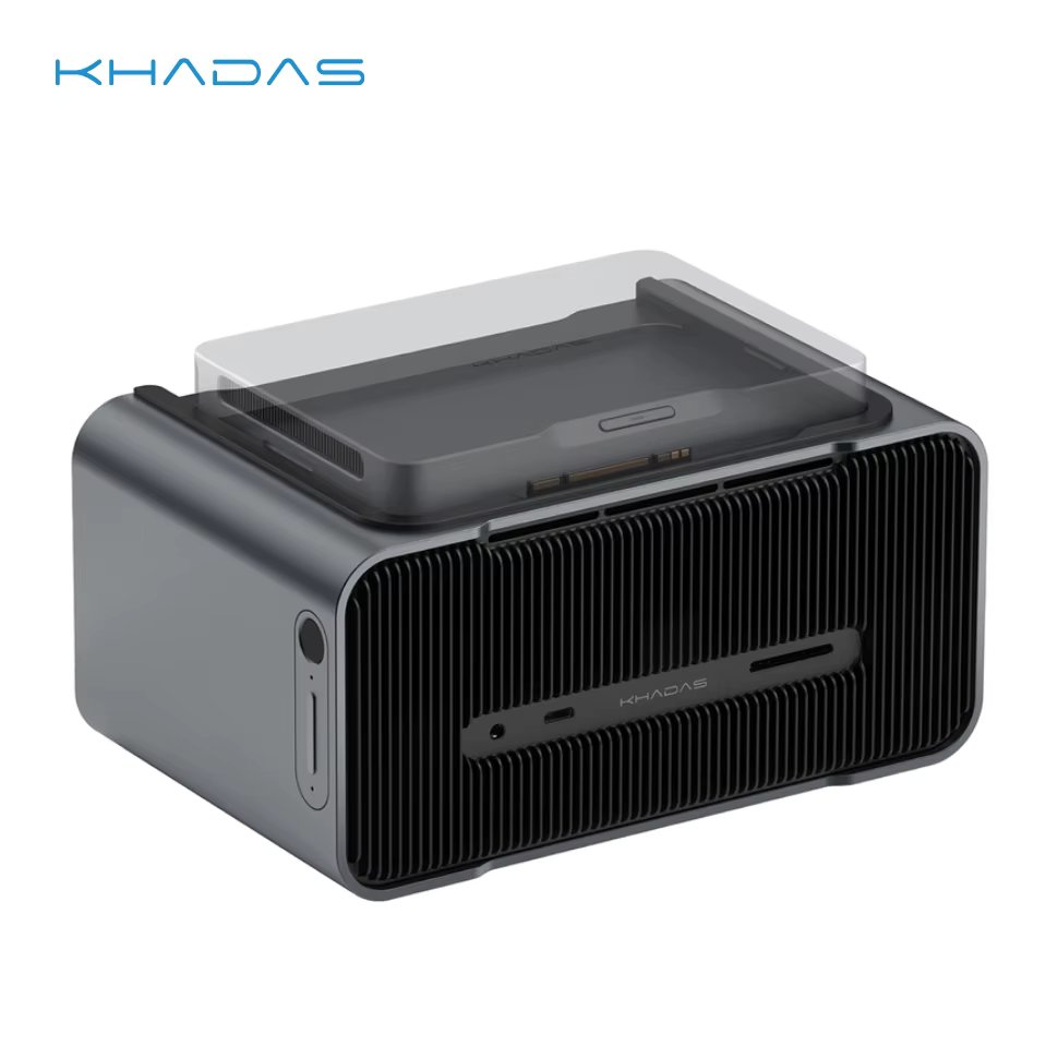 Khadas Graphics NVIDIA Geforce RTX 4060 Ti 16GB GDDR6 160W eGPU Graphics Card Expansion Dock  with ThunderBolt 4/HDMI 2.1a/Mic
