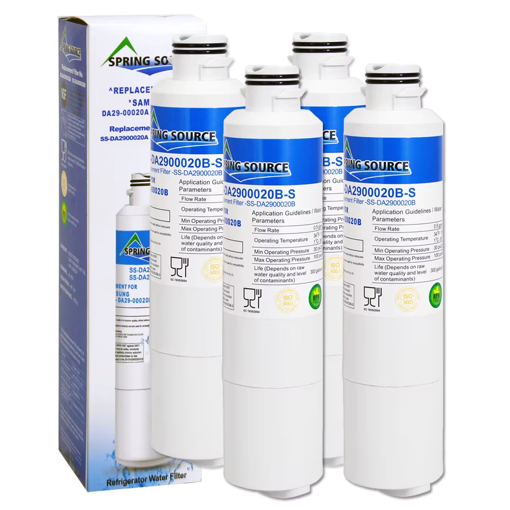 Refrigerator Water Filter DA2900020 Compatible with DA29-00020A/B, DA29-00020B-1, HAF-CIN/EXP, 46-9101 For French Door Fridge