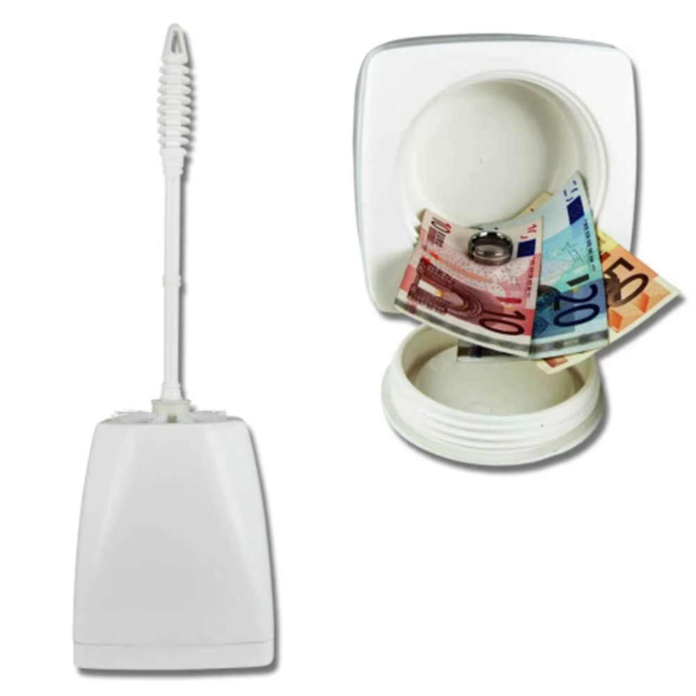 Original Toilet Brush Stash - Box Hidden sharing-SECRET SAFE STASH