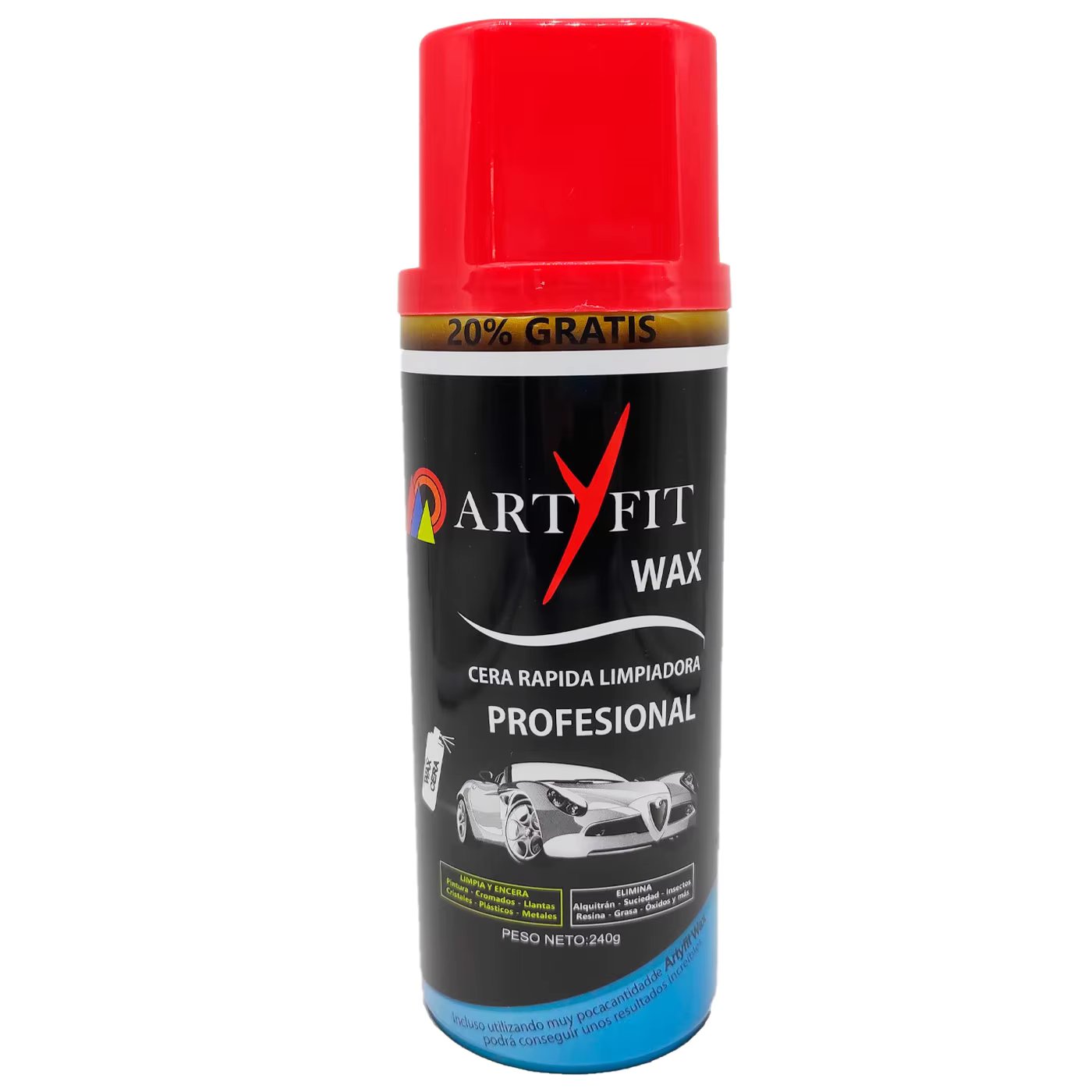 Artyfit Car Wax Dry Cleaner, Waterproof Cleaning, Fast and Professional Vehicle Body Cleansing, brightener