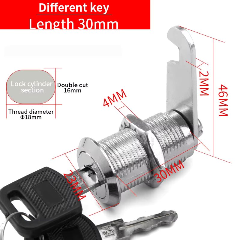 Different key 30mm