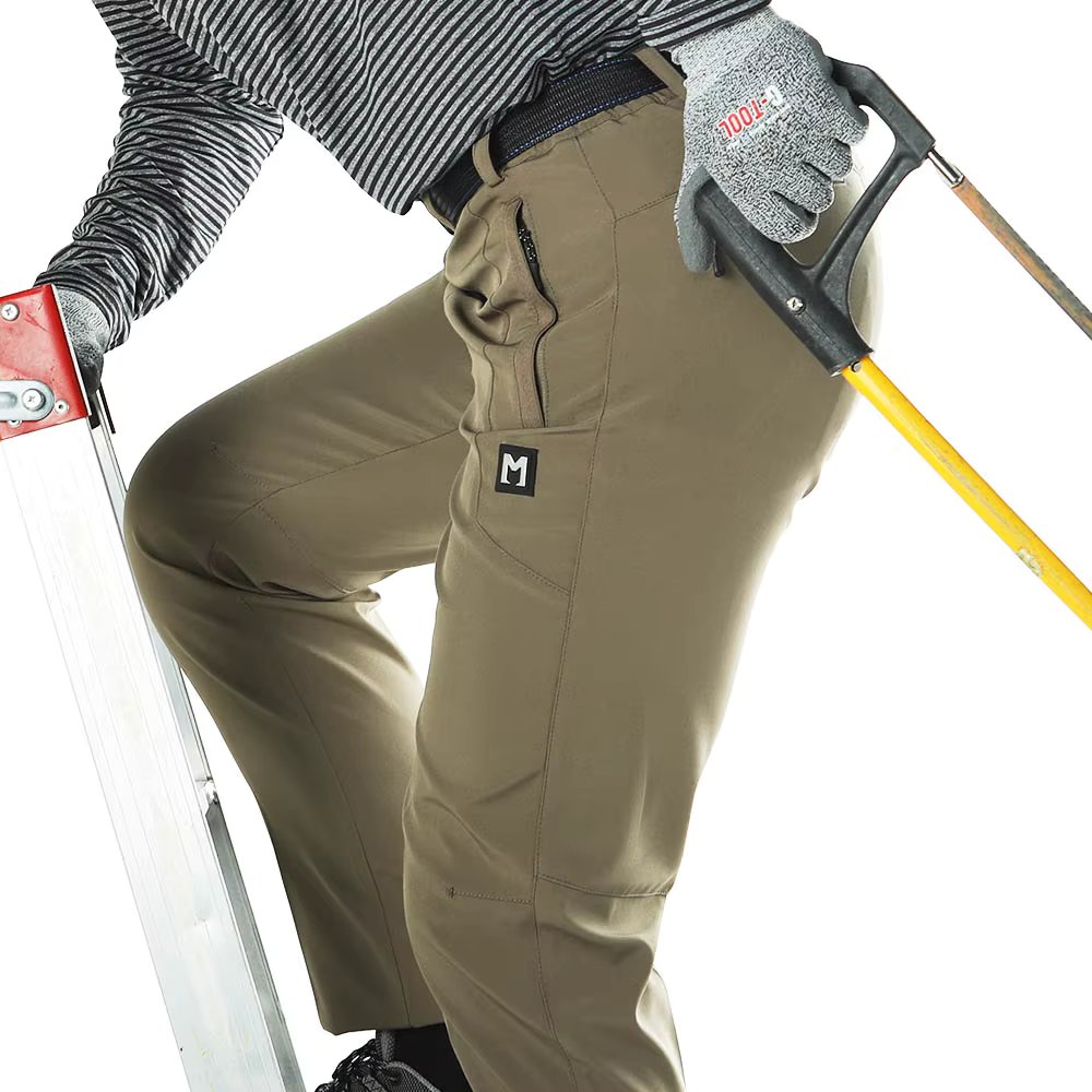 Morex autumn men's constan climbing workwear pants belt base outdoor 196