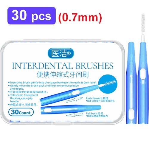 30pcs blue