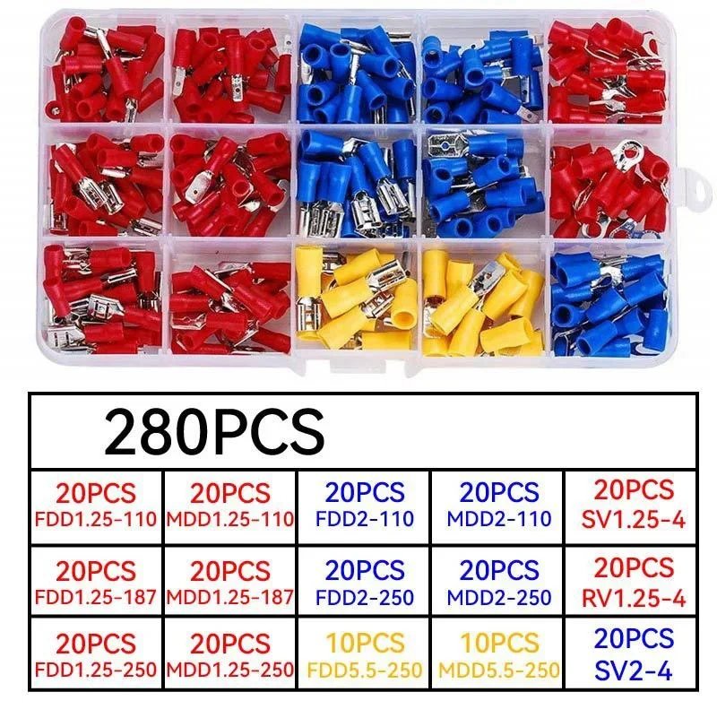 280pcs(no plier)