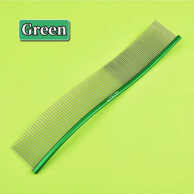 Green flat handle