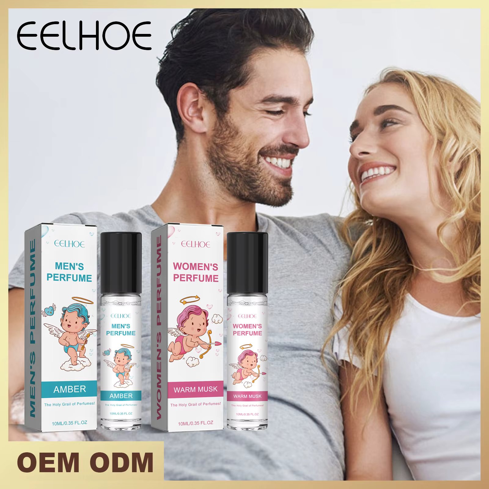 EELHOE Cologne for Nen and Women, Hypnotic Cologne for Men, Pheromone Infusion, Long-Acting, Ferro Carril Oeste Mongolian