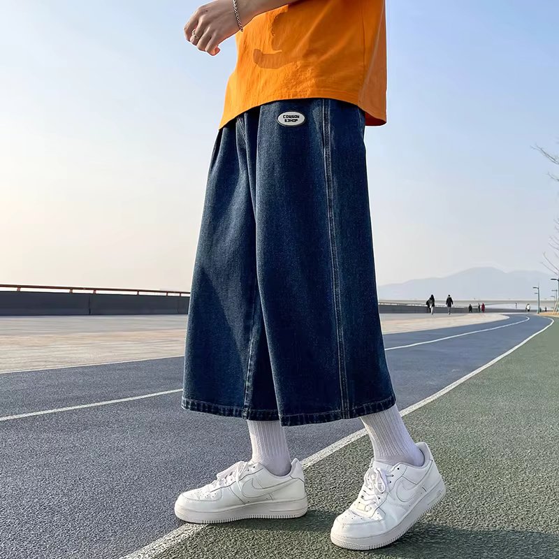 Trend In Spring Summer Loose Casual Denim Pants Slack Fit Autumn Denim 8 Pd jeans DN0570