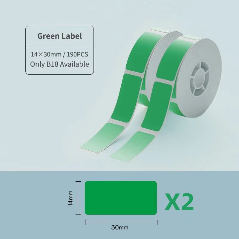 Green 14x30mm