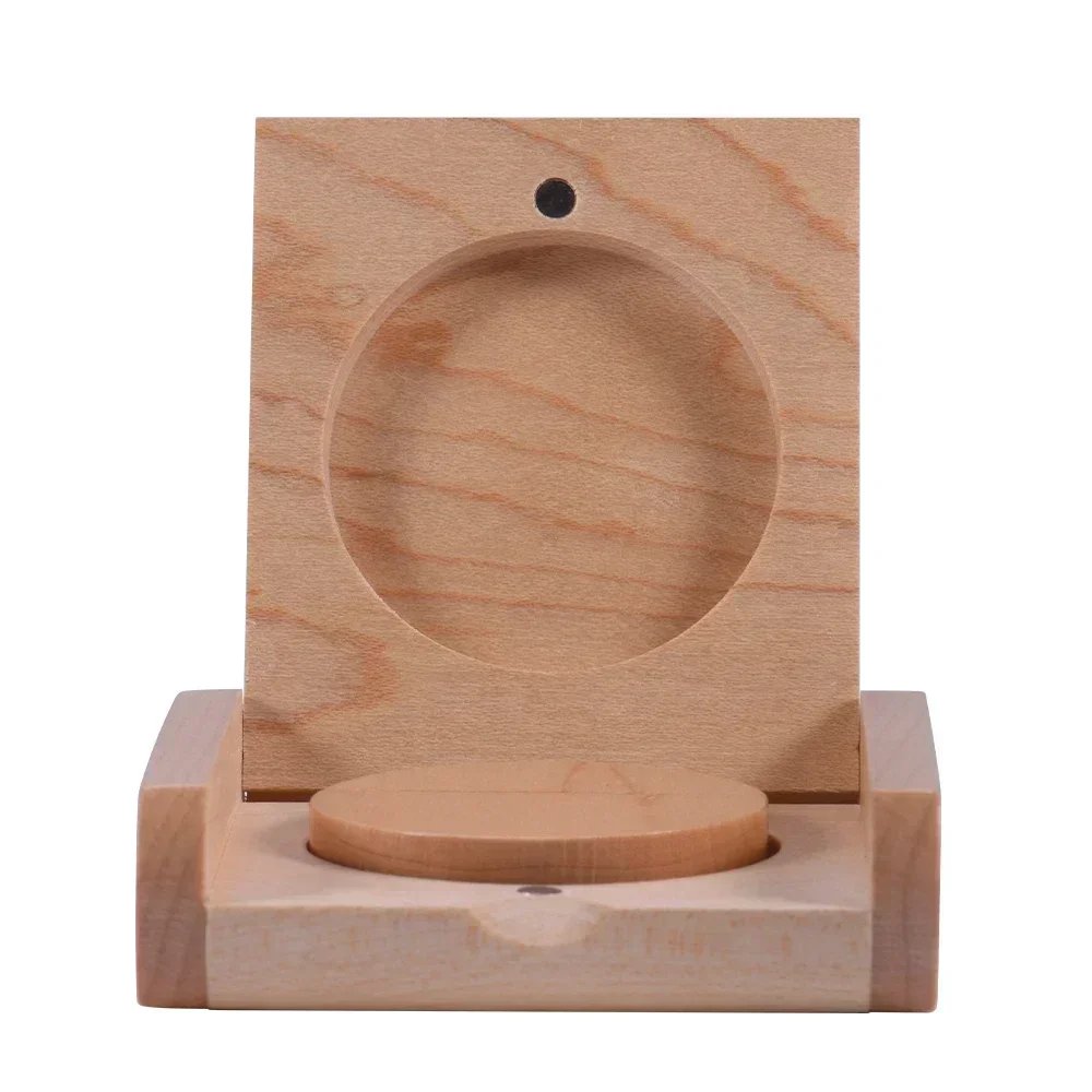 maple with round box