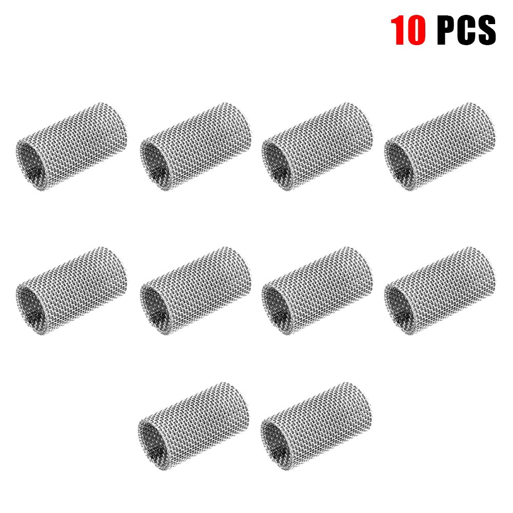 LEEPEE 310s Stainless Steel For Diesel Air Parking Heater 3-Layers Car Glow Plug Burner Strainer Screen 10Pcs Filter Mesh