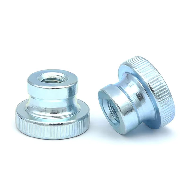 2/5pcs M3 M4 M5 M6 M8 M10 Silver Black GB806 Double Step Adjust Knurl Thumb Nut Hand Tighten Thumbnut 3D Printer Curtain Wall