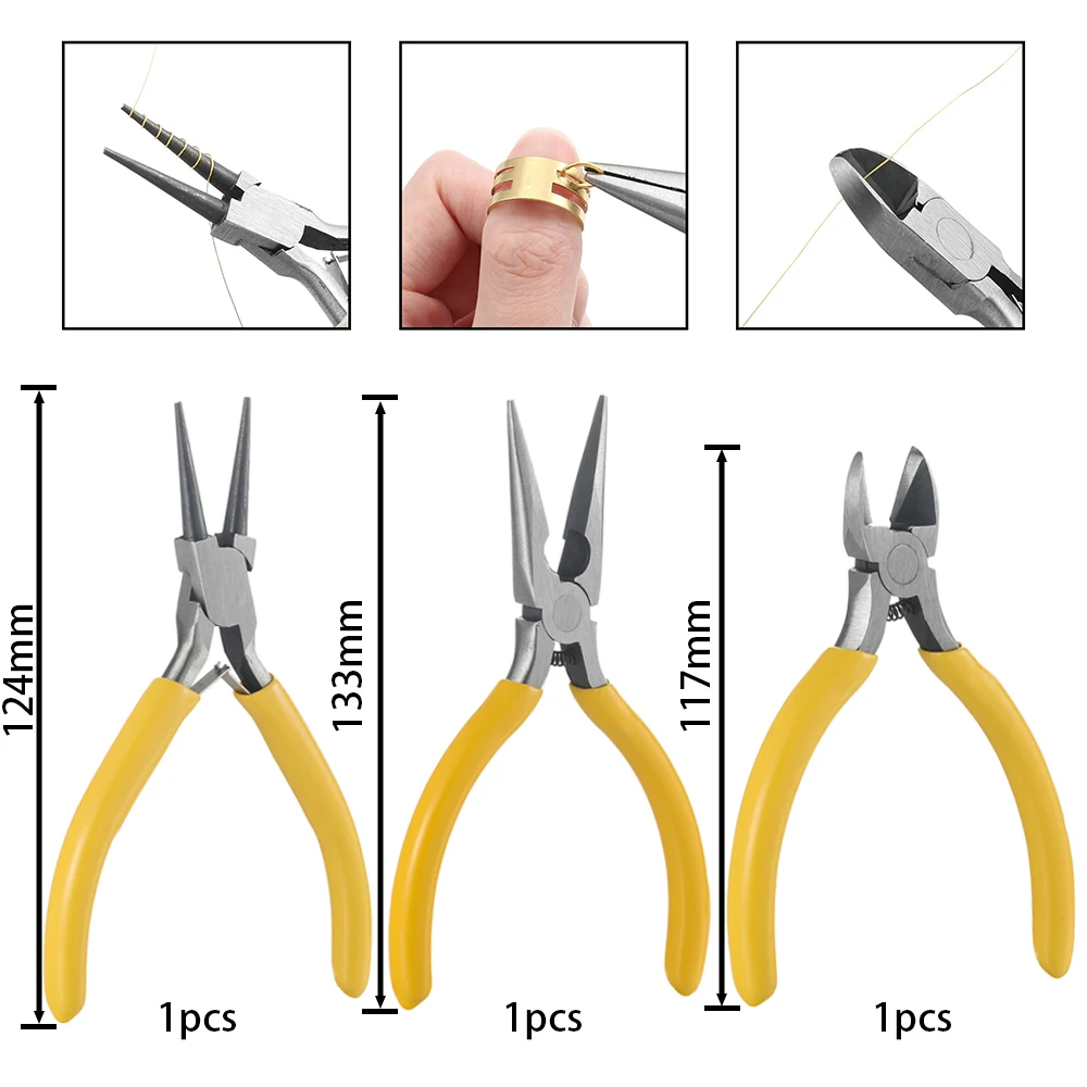 Yellow 3pcs