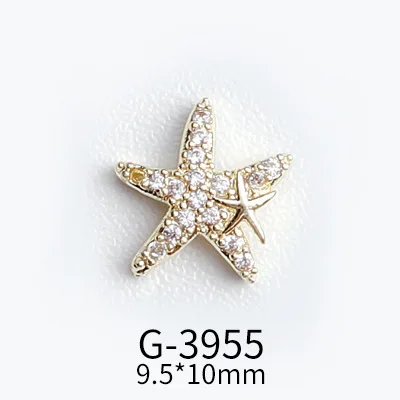 2 Glitter Luxury Zircon Diamond Crown Heart Anchor Cross Star Pendant Alloy Jewel Nail Art Rhinestone Decoration Manicure Charms