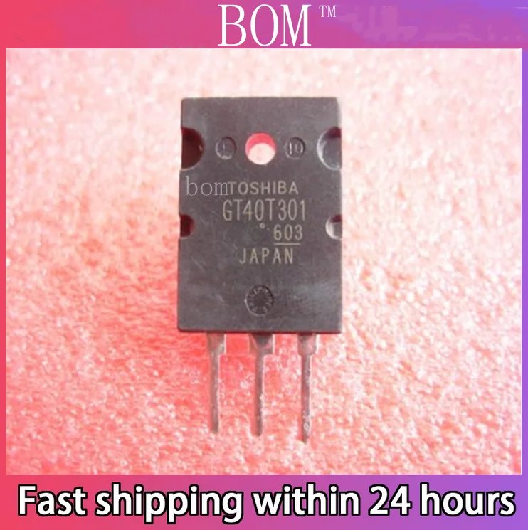 10PCS Brand new quality GT40T301 High power IGBT transistor 40A1500V commonly used in induction cookers TO-264