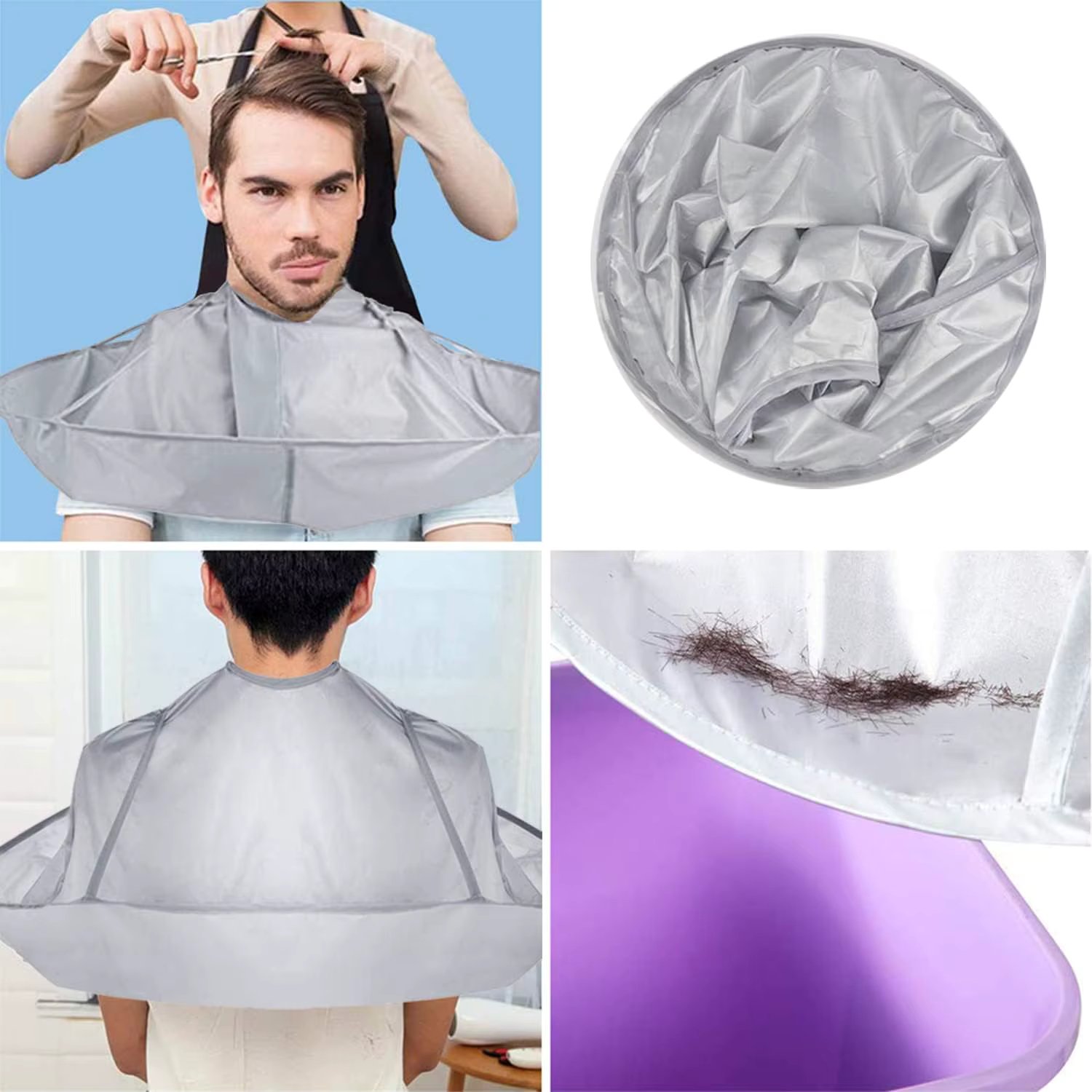Hair Cutting Cape Haircut Cape Barber Cape Hair Catcher Hair Cape Hair Cutting Tools Umbrella Barber Salon Cape