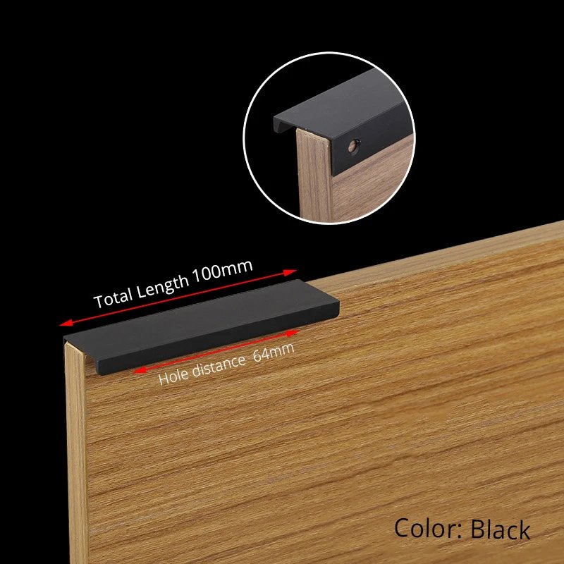 Black Length 100mm