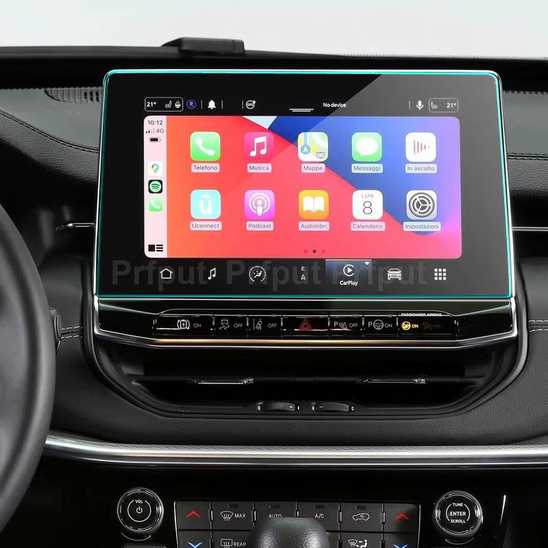 Tempered Glass Screen Protector For Jeep compass 2021 2022 Car infotainment radio Navigation Display Auto Interior Accessories