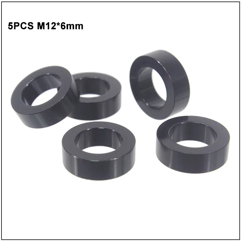 5Pcs M12x6mm Flat