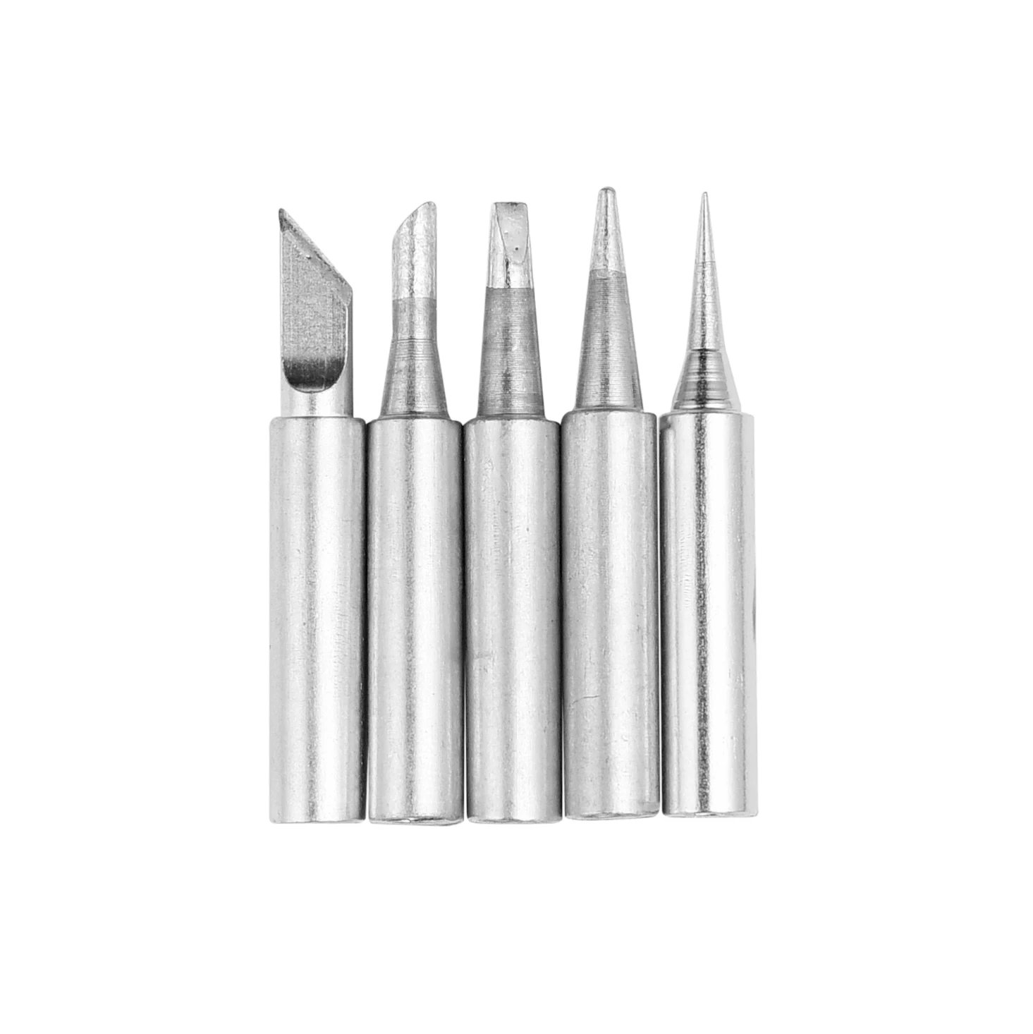 5pcs 900M-T Electric Soldering Iron Tip Welding Repair Tool Lead-Free Soldering Iron Head Bit for Welding Accessories