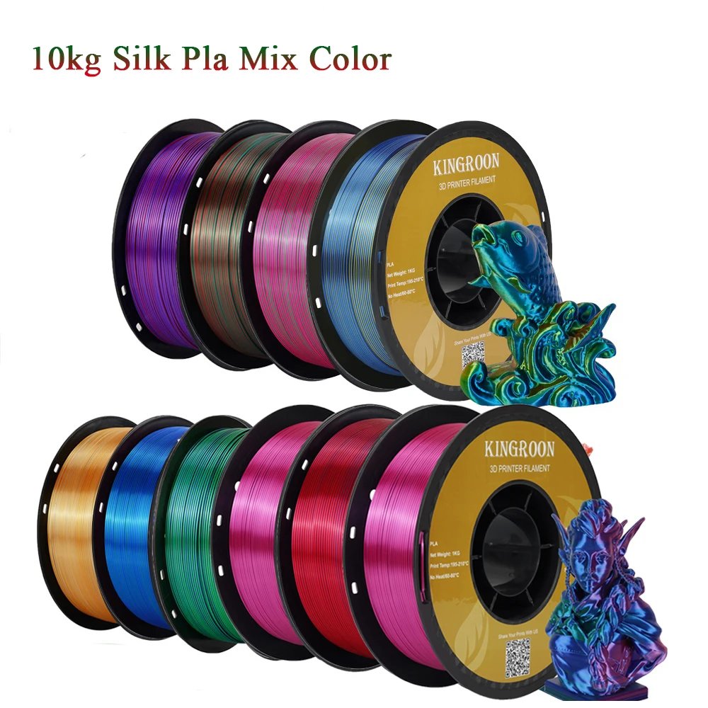 10kg silk mix color