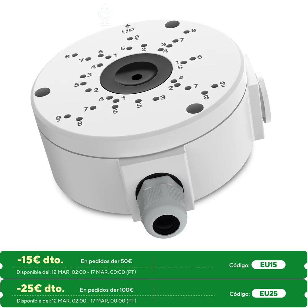 CCTV Camera Junction Box Waterproof Accessories Mount Base For All Kind Of Security Surveillance  Installation