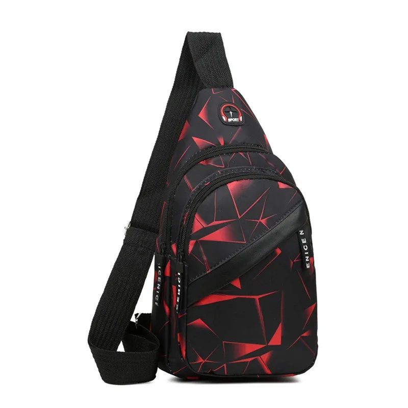 Oxford Cloth Casual Crossbody Bags Man Woman Backpack Sports Travel Outdoor Light Lovers Chest Bags Shoulder Bags