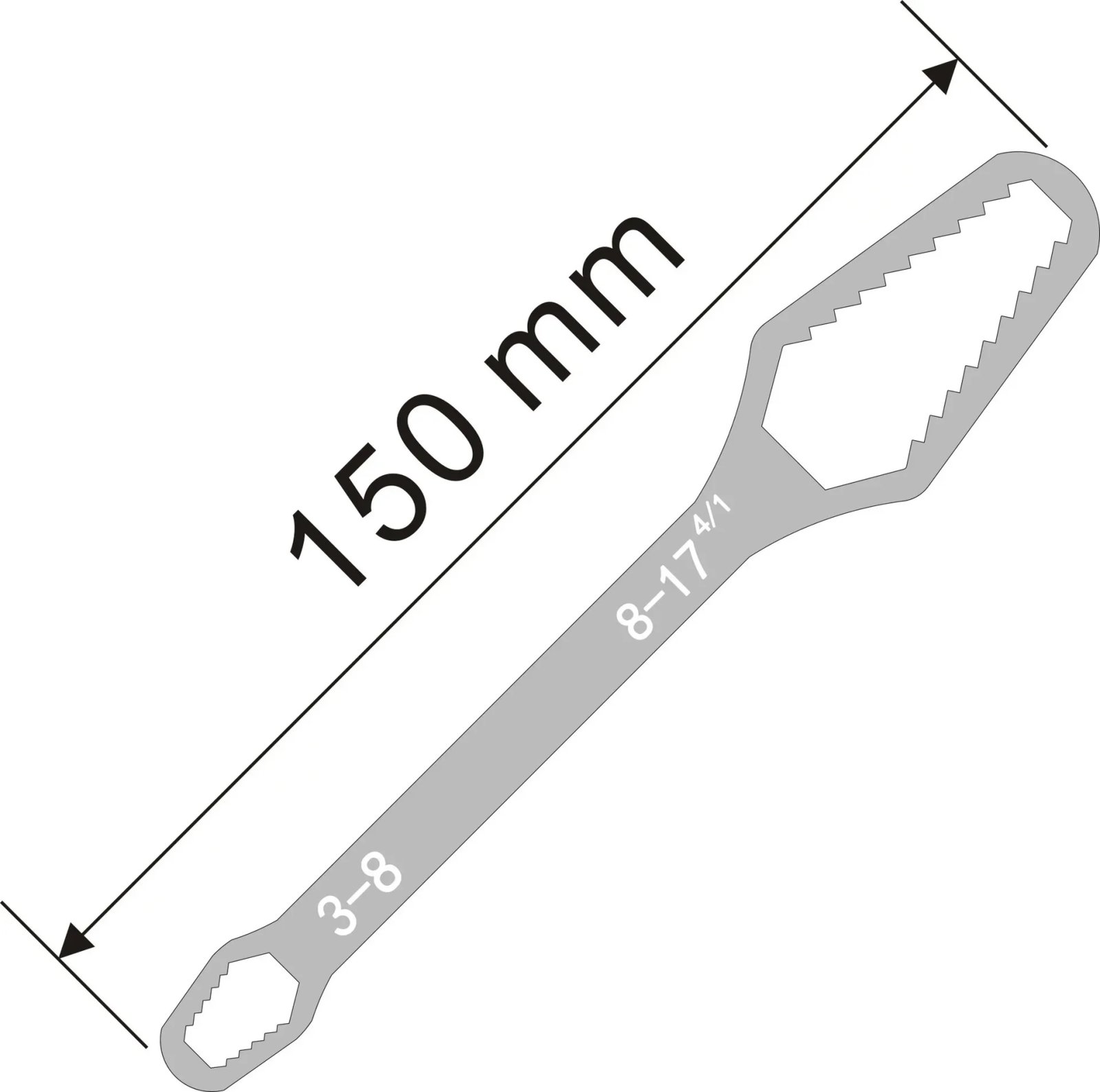 150mm 3-17mm-a