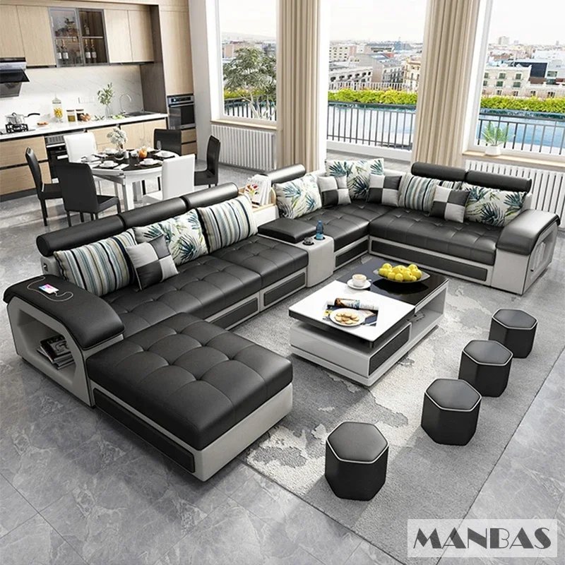 black without table