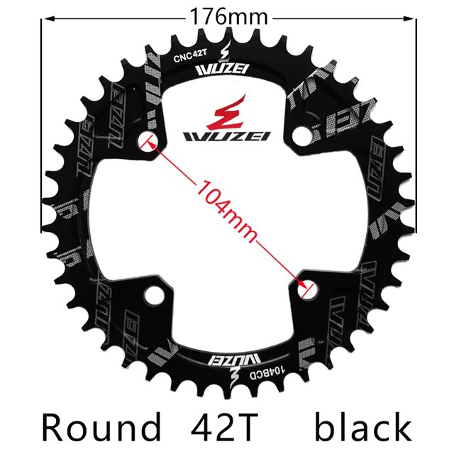WUZEI Black 42T