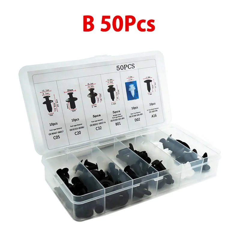 B 50Pcs no Tool