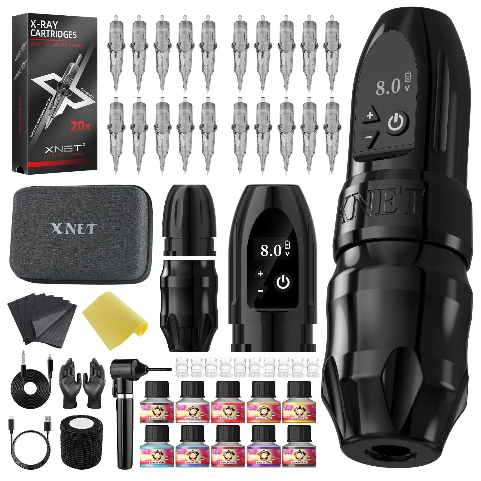 Black dual battery