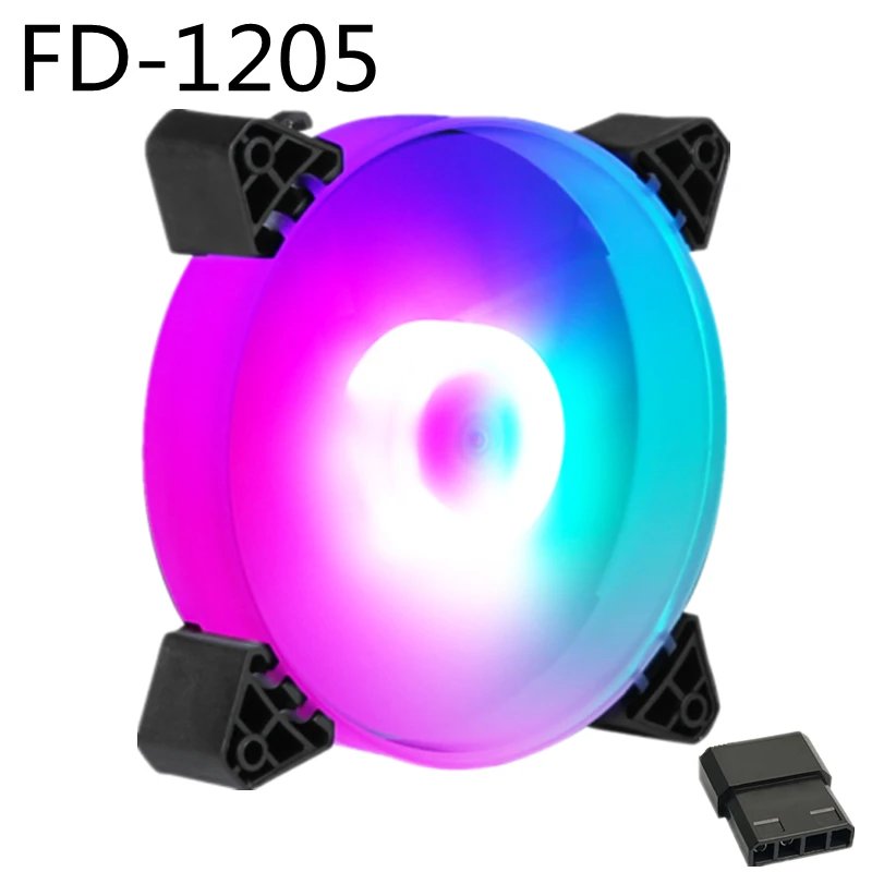 Fan120mm DC12V Computer Desktop Cooler, Heat Dissipation, Air Cooling, Safety, Convenience, Low Power Consumption And Good Heat