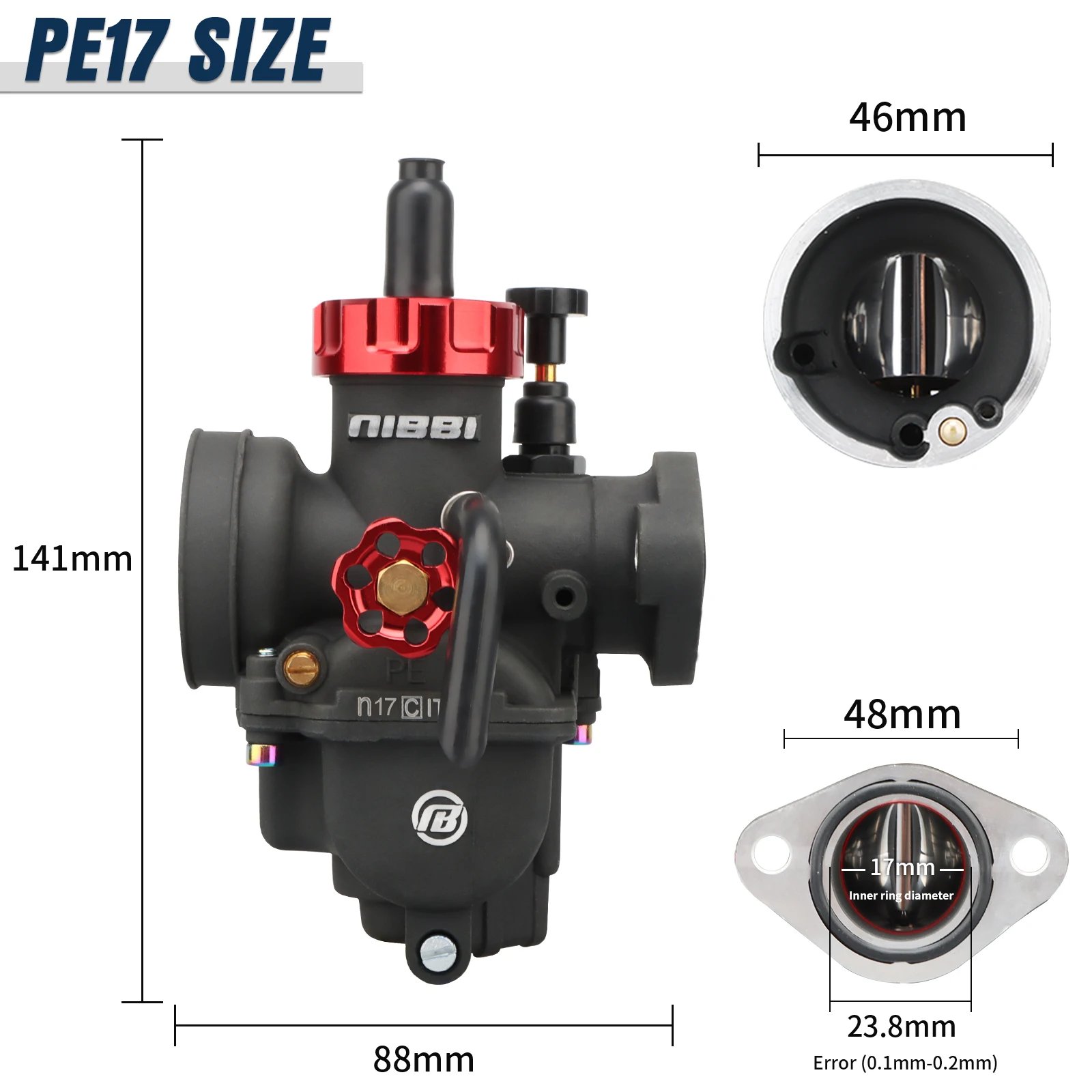 PE 17mm Black
