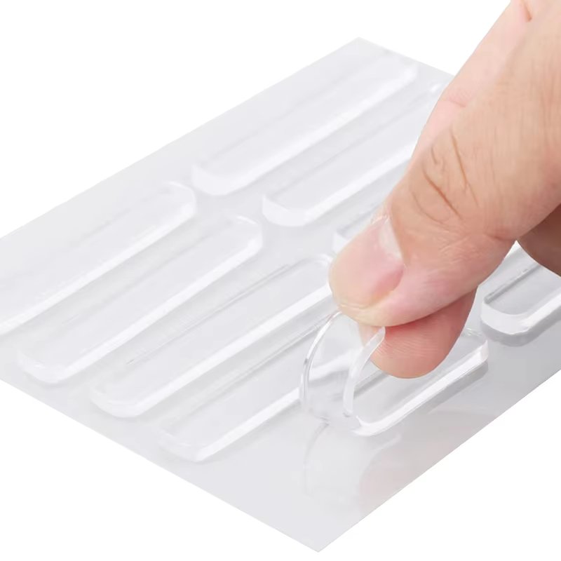 Self Adhesive Silicone Clear Bumpers Wall Protector Furniture Refrigerator Door Cabinet Glass mute Buffer Anti-crash Pad