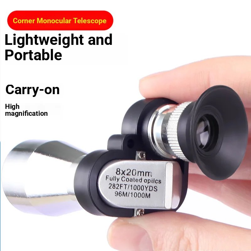 silver telescope