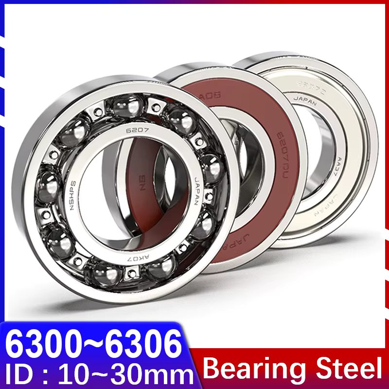 Japan NSK 6300 6301 6302 6303 6304 6305 6306 ZZ DDU RS High Quality Bearings High Speed Bearings 10x35x11 Bearing High Strength