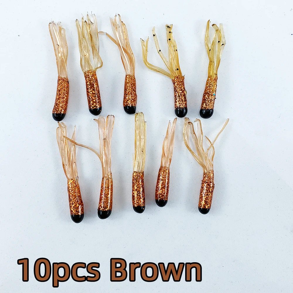 10pcs Brown