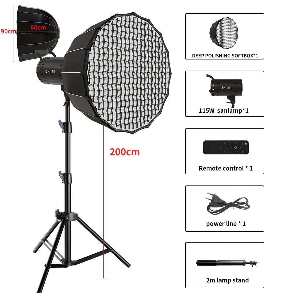 115W-90cm-Softbox