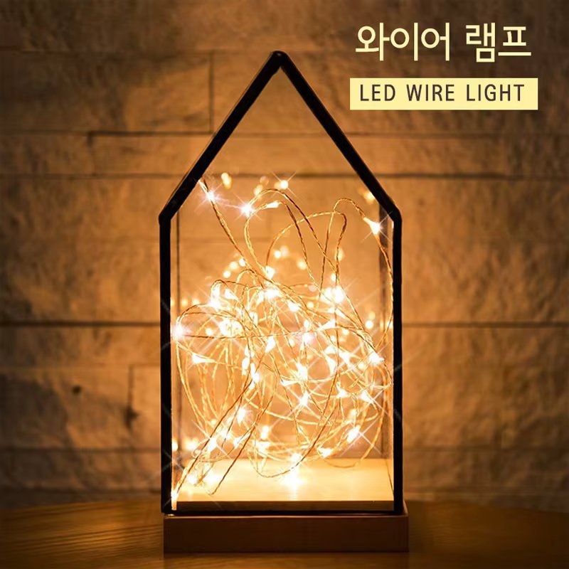 Camping Bulb Gland LED Wire Lighting Lamp 5M Indu Indoor Lighting Camping Light Emission Lighting