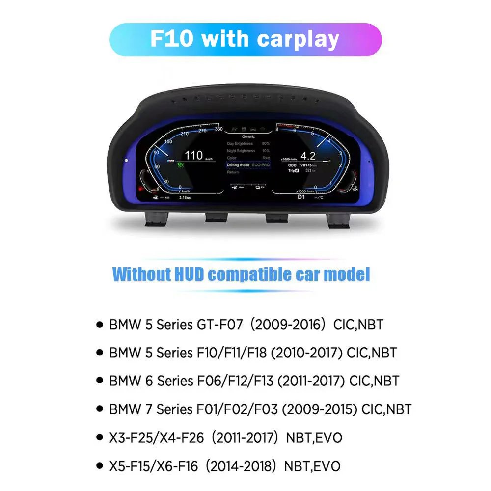 without HUD carplay
