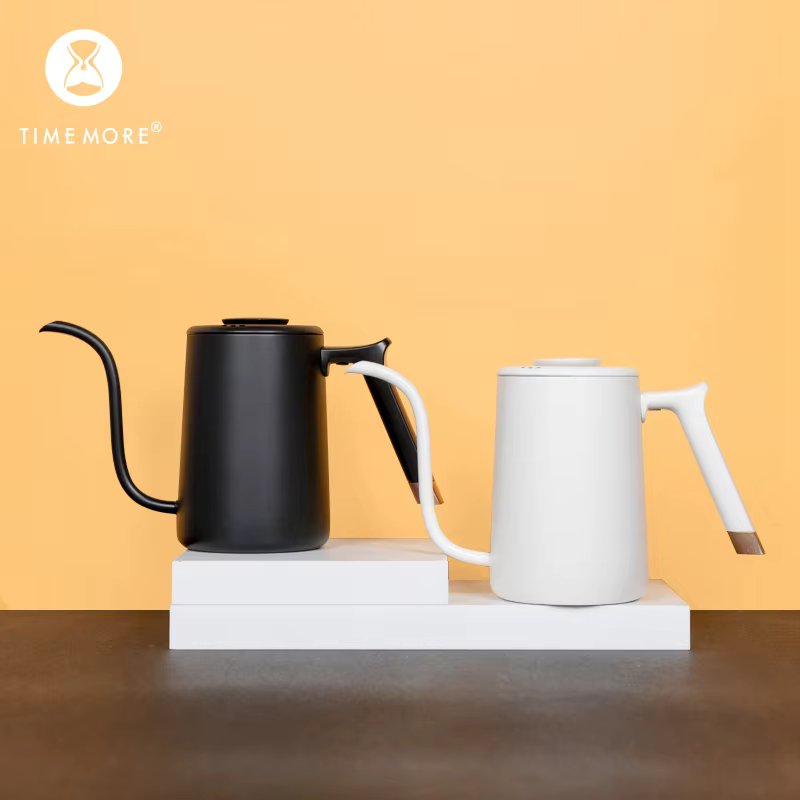 TIMEMORE Store Coffee Pot Kettle SwanNeckFineMouth 700mlFishPure Tea Milk For Kitchen Home Trave Office