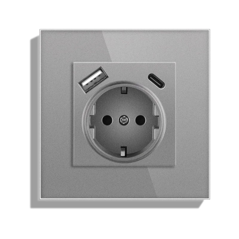 EU socket USB-type c