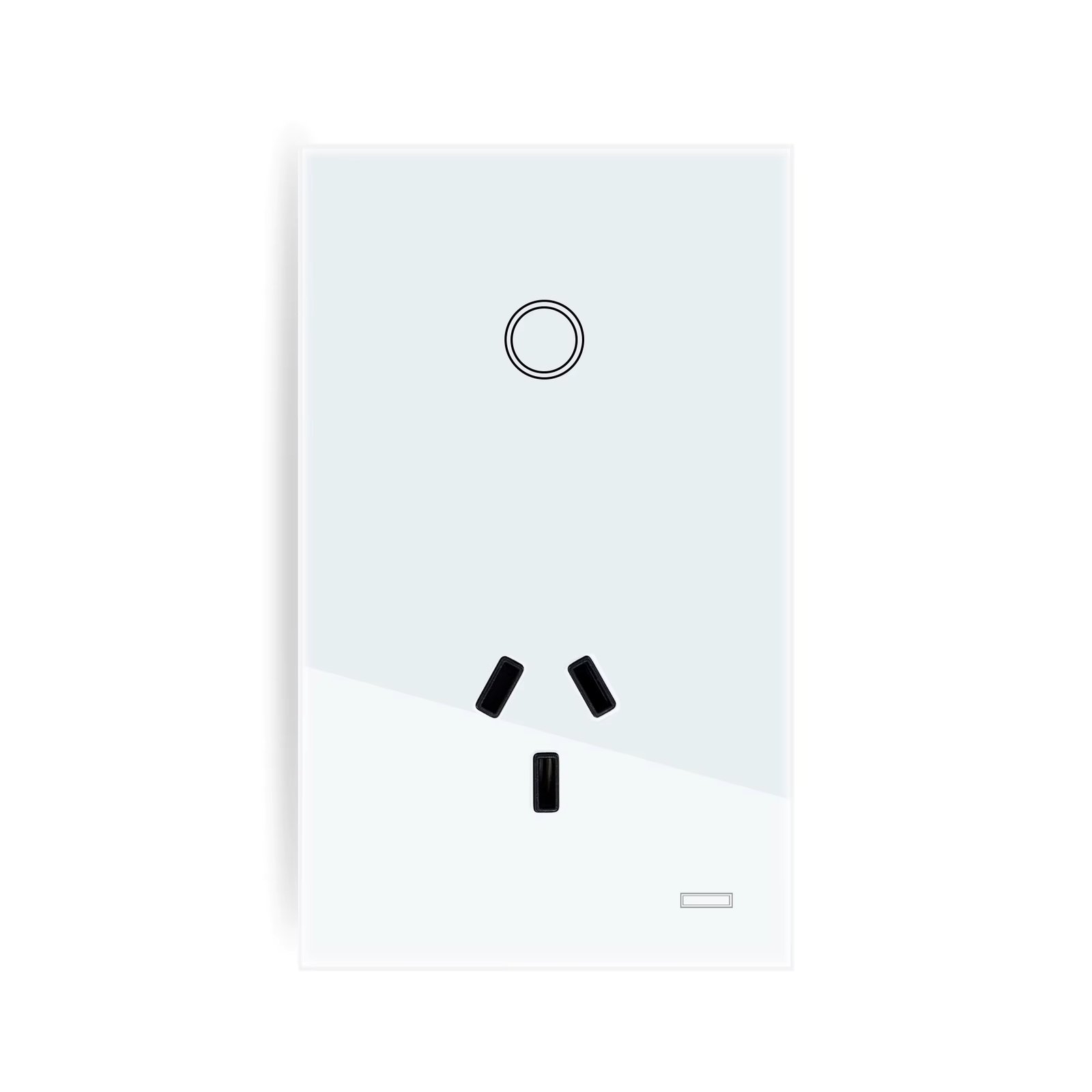 Melery Wifi Smart Tuya Light Switch Argentina Plug Wall Socket Australia Outlet Touch Glass Panel Remote by Alexa Google Home