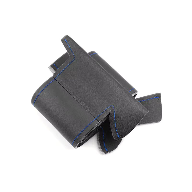Black with blue line