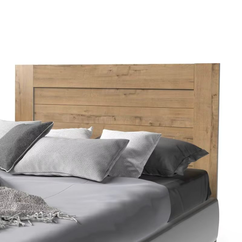 Aroa bed headboard 164 cm Oak Color Gold modern bedroom